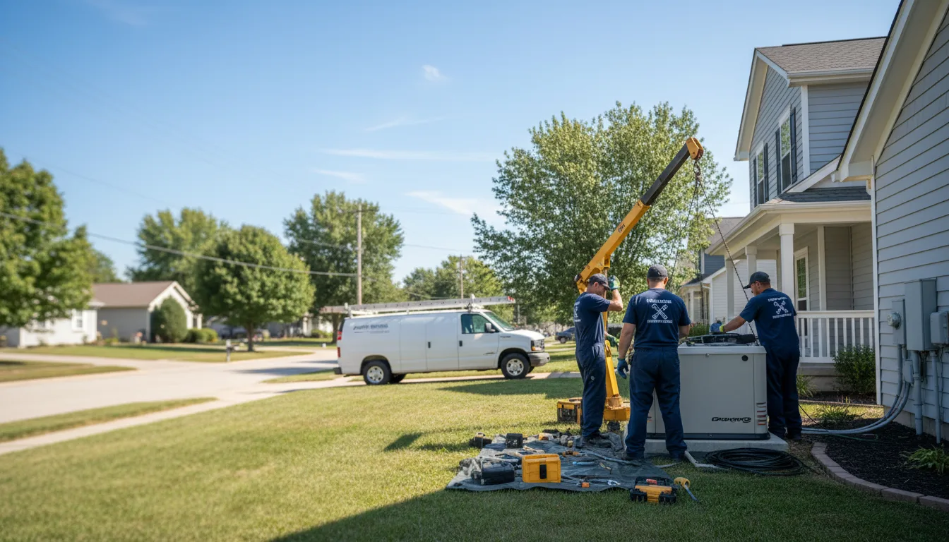 Generator Installation in Hidalgo, IL near me